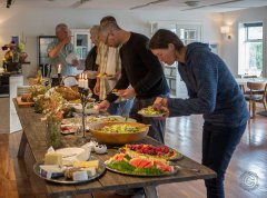 Buffet og gæster